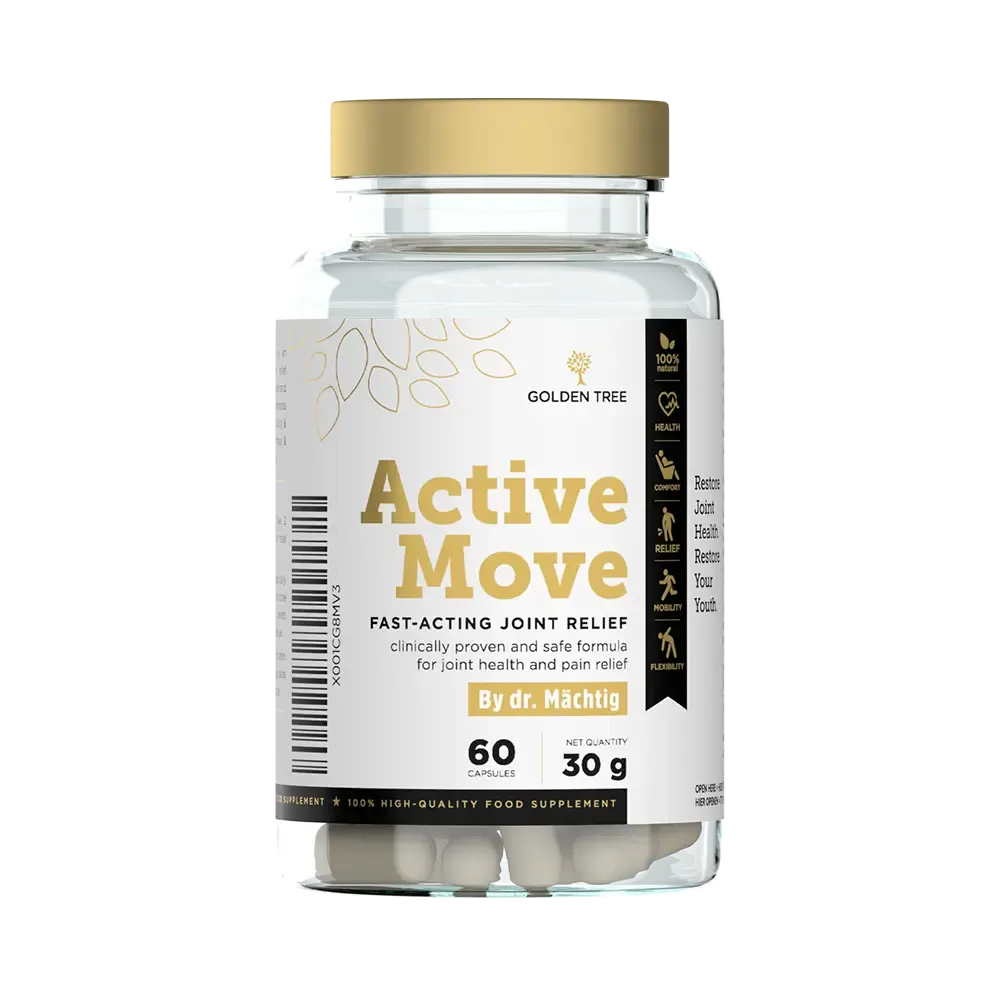 Golden Tree Active Move – Type II Collageen gewrichtssupplement voor pijnverlichting